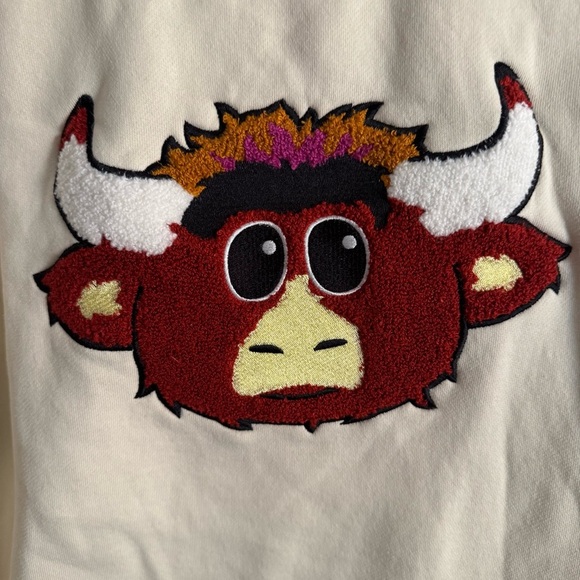 CHICAGO BULLS 1966 OFF WHITE BENNY CREWNECK SWEATSHIRT - Picture 3 of 7